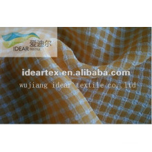 Jacquard Grid Fashion Faille Fabric for Lady Dress